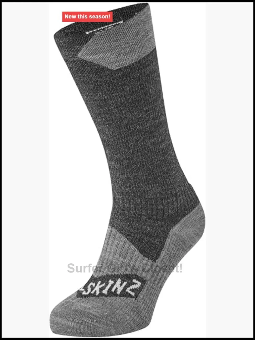 Waterproof Mid Calf Hiking Socks Outdoor Athletic Socks